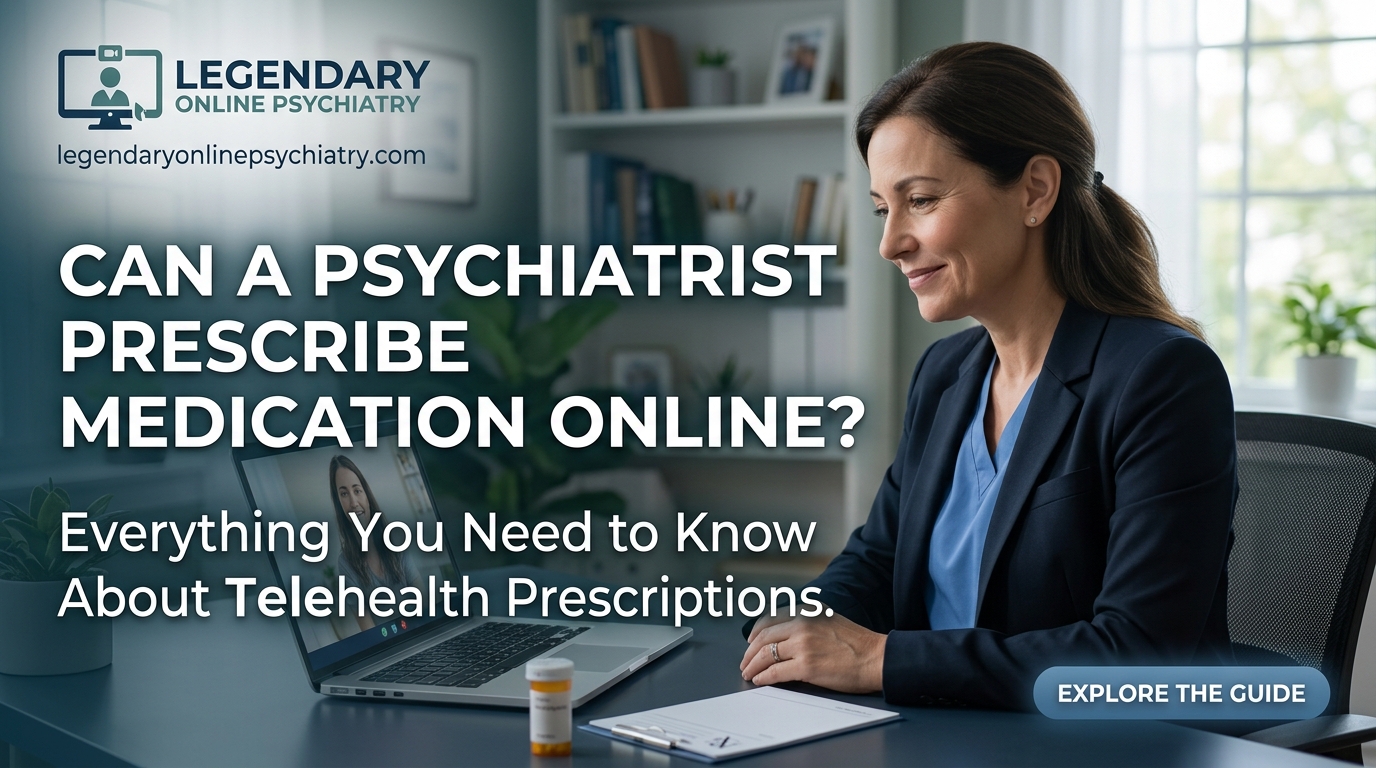 Can a Psychiatrist Prescribe Medication Online? Everything You Need to Know