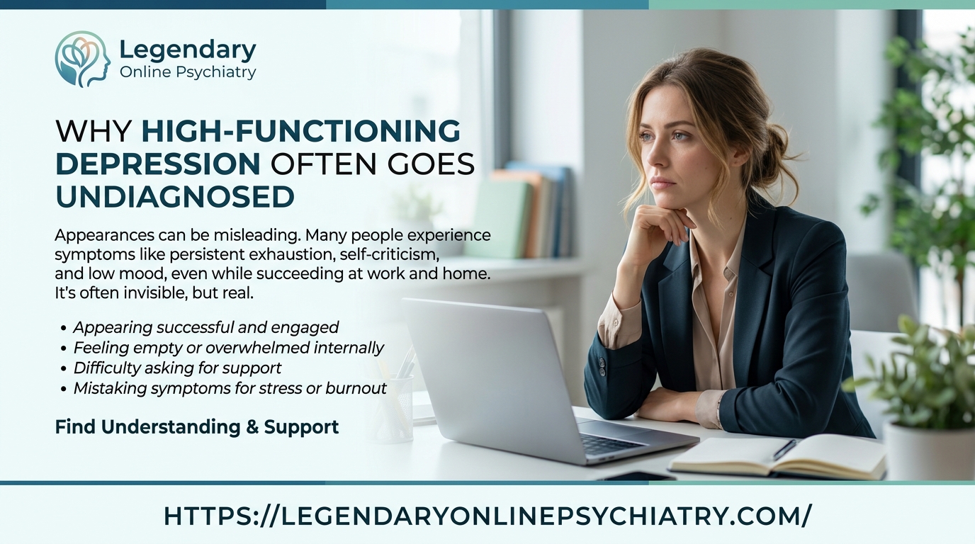Why High-Functioning Depression Often Goes Undiagnosed
